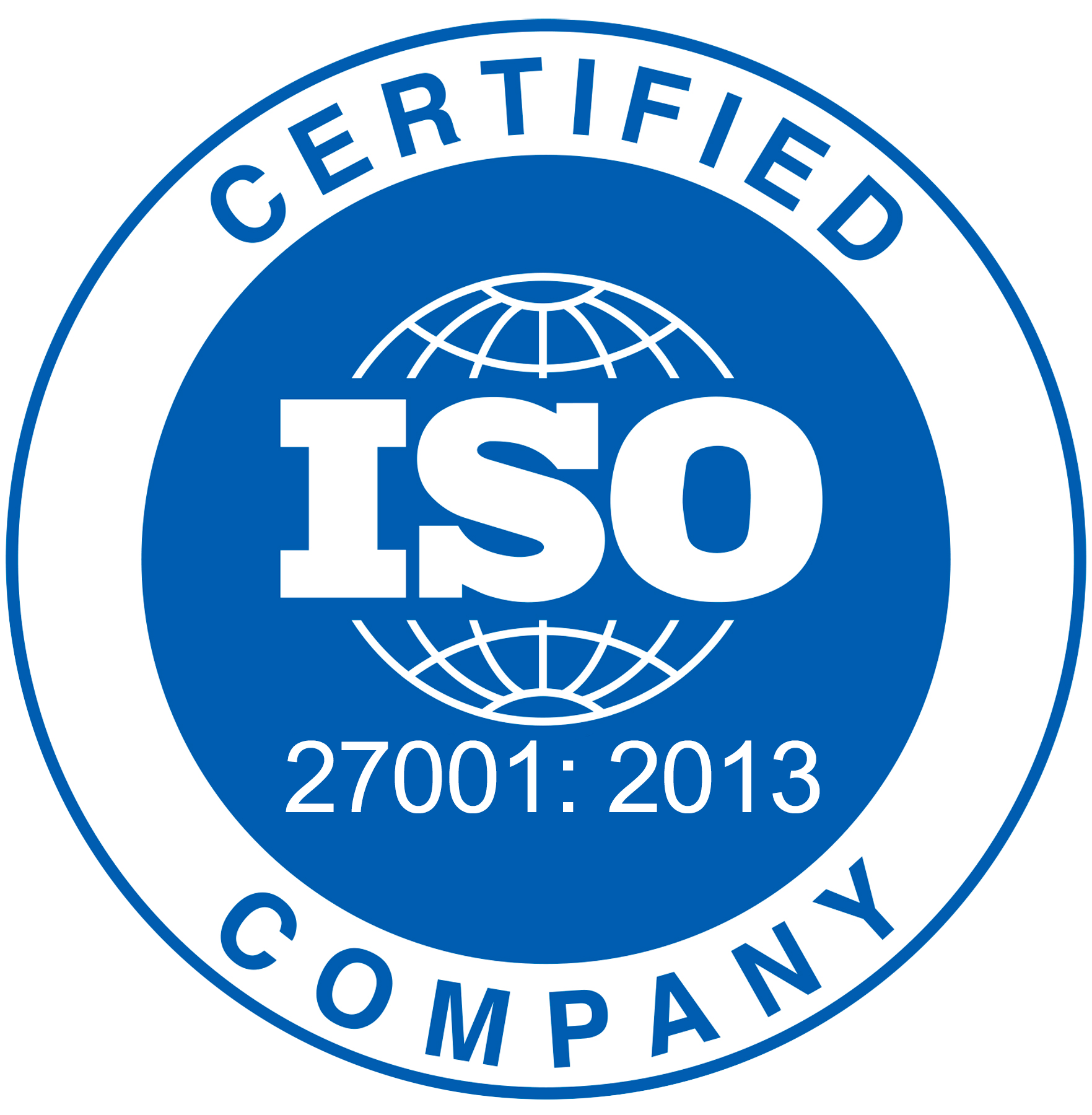 Certified ISO 27001 company